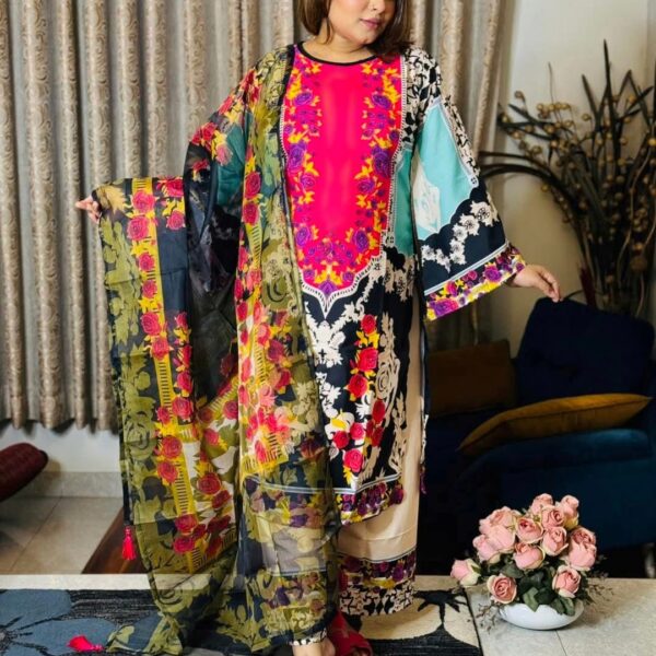 Co-Ords Set Three Piece – New Digital Print Edition