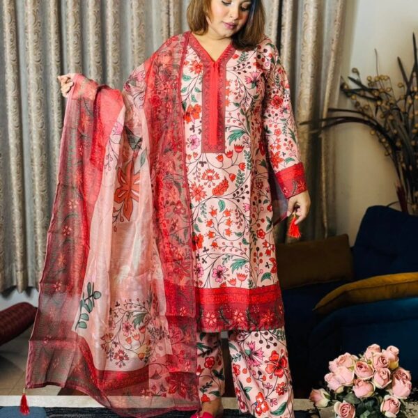 Co-Ords Set Three Piece – New Digital Print Edition