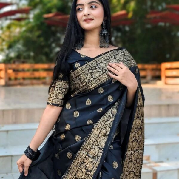 Japani Silk Skin Print Sharee