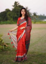 Digital Print Sharee with Blouse Piece
