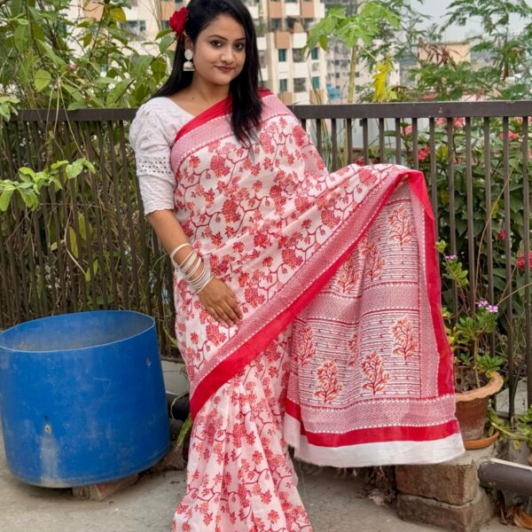 Half Silk Sharee
