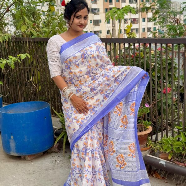 Half Silk Sharee