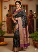 ✨ Kashmeri Katan Saree ✨