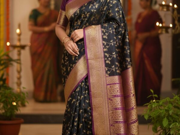 ✨ Kashmeri Katan Saree ✨
