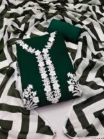 🌸 কাশ্মীরী আড়ি এম্ব্রডারী থ্রি-পিস 🌸 - Image 4