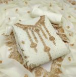 এমব্রয়ডারি জর্জেট থ্রি পিস