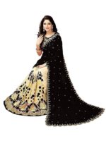 ✨ ইন্ডিয়ান জর্জেট শাড়ি (ব্লাউজ পিসসহ) ✨ - Image 5