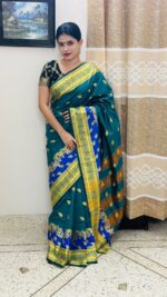 ✨ Silk Katan Saree ✨ - Image 3