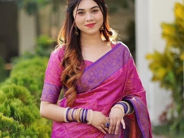 ✨ Kanjivaram Katan Saree ✨