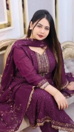 🌸 Georgette Embroidered Four-Piece Set 🌸 - Image 7