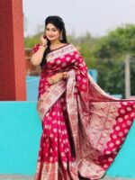 ✨ Indian Soft Katan Saree ✨ - Image 2