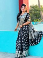 ✨ Indian Soft Katan Saree ✨