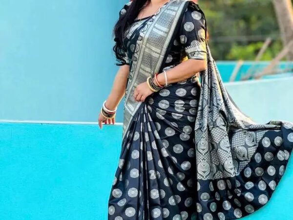 ✨ Indian Soft Katan Saree ✨