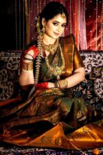 ✨ Kanjivaram Katan Saree with Blouse Piece ✨ - Image 2