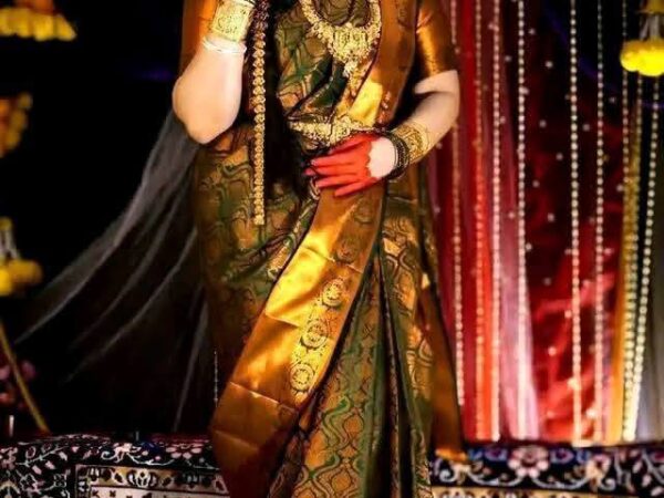 ✨ Kanjivaram Katan Saree with Blouse Piece ✨