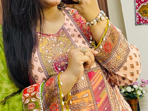 🌸 Jorjet Digital Print Three Piece Set 🌸