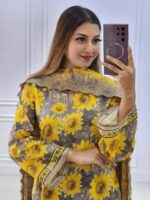 🌸 Digital Printed 3 Piece Set with Lace Work 🌸 - Image 2