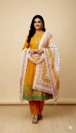 🌸 রেডিমেড থ্রি-পিস ড্রেস 🌸 - Image 3