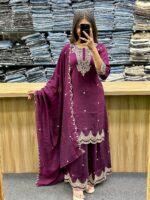 ✨ Garara Dress – Embroidery Work ✨ - Image 3