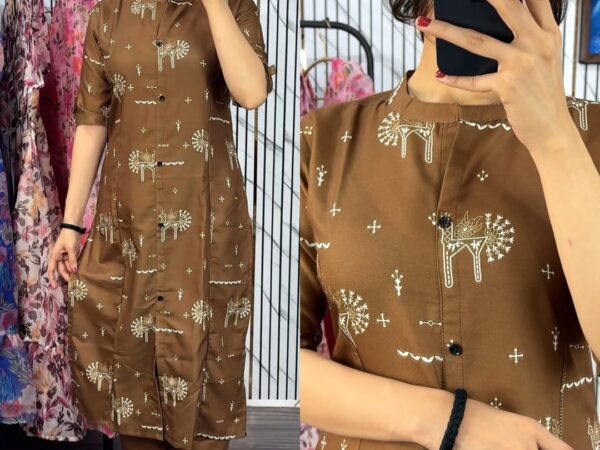 Readymade Two Piece Kurti