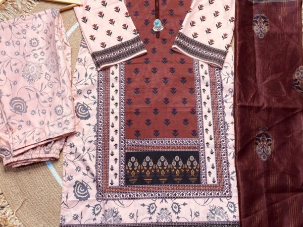 Digital Print Three Piece