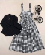 👗 Western Denim Style Ladies Blazer Gown Tops – Bleezer Gown 👗 - Image 6