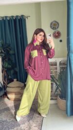 👚 Ladies Shirt & Pant Set 👖