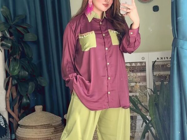 👚 Ladies Shirt & Pant Set 👖