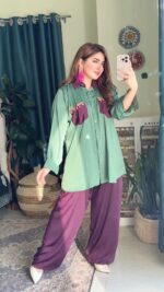 👚 Ladies Shirt & Pant Set 👖 - Image 4